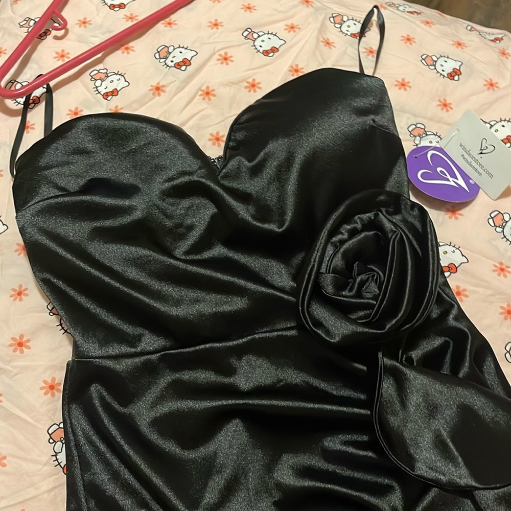 Black mini Windsor dress new with tags